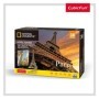 National Geographic Puzzle 3D si brosura 28 pagini Paris 80 piese